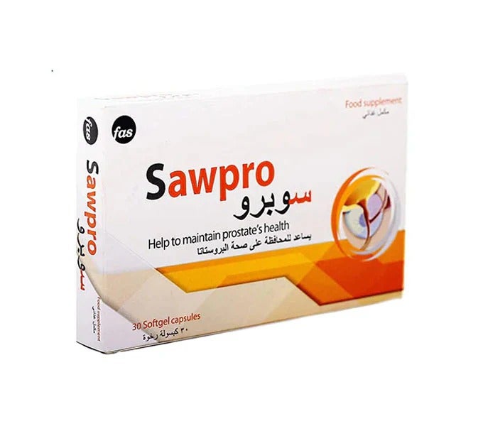 سوبرو كبسولات دعم البروستات 30 كبسولة